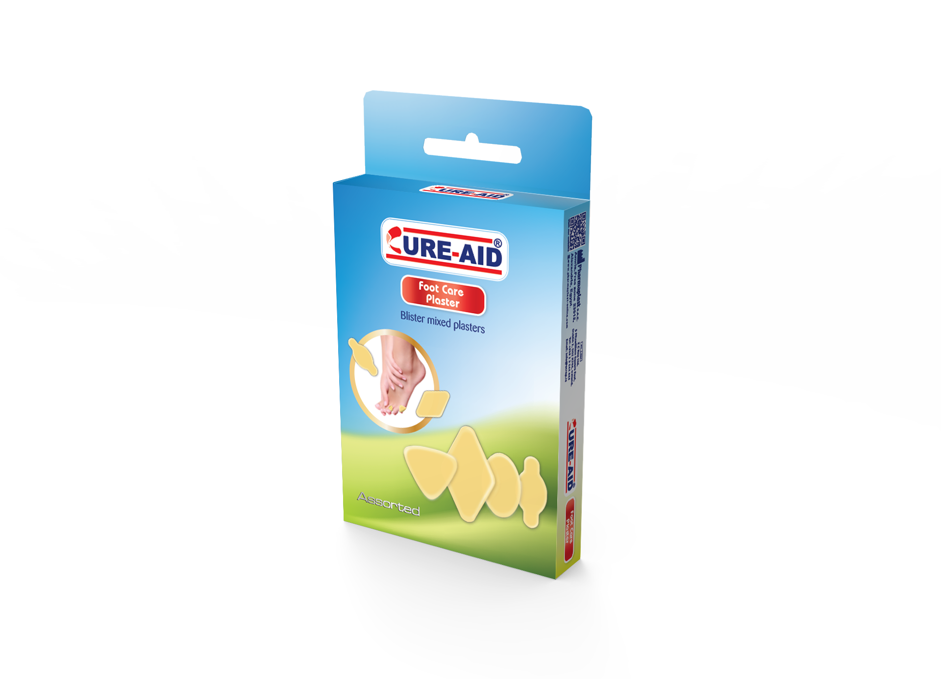 CureAid foot care plasters Pharmaplast