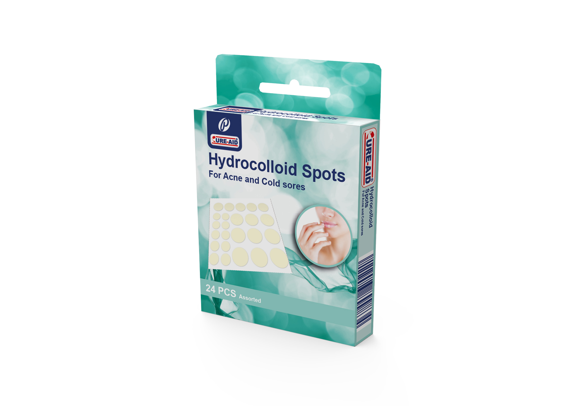 Cure-Aid hydrocolloid spots copy