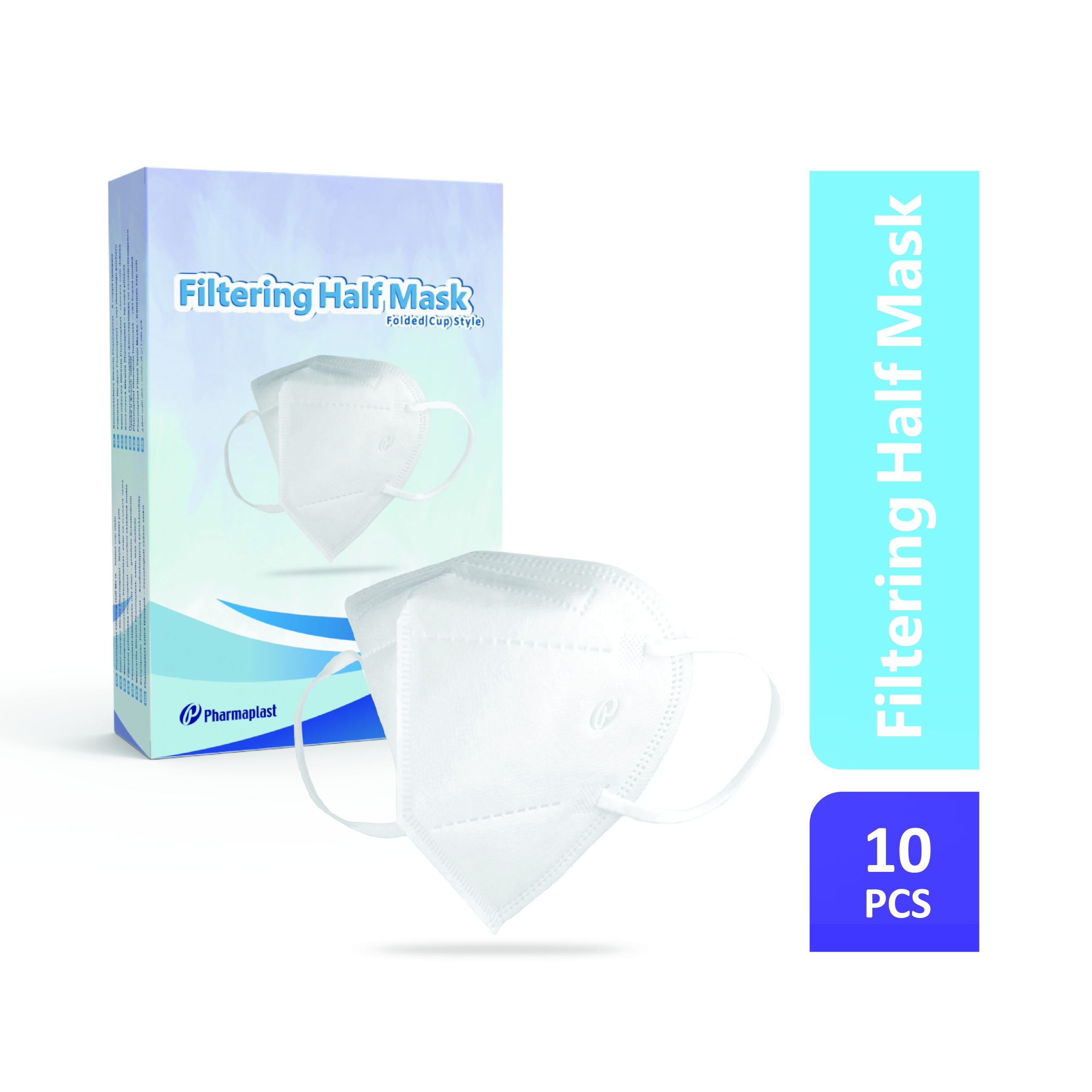 Filtering Half Mask - 10 PCS-01-01